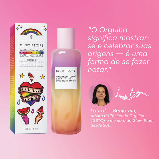 T&ocirc;nico Hidratante Glow Recipe Watermelon Glow PHA + BHA Edi&ccedil;&atilde;o Especial